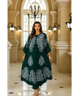 Robe orientale femme Émeraude Andalouse – Élégance raffinée