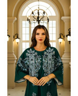 Robe orientale femme Émeraude Andalouse – Élégance raffinée