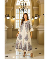Robe orientale femme Émeraude Andalouse – Élégance raffinée