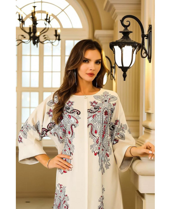 Robe orientale femme Émeraude Andalouse – Élégance raffinée