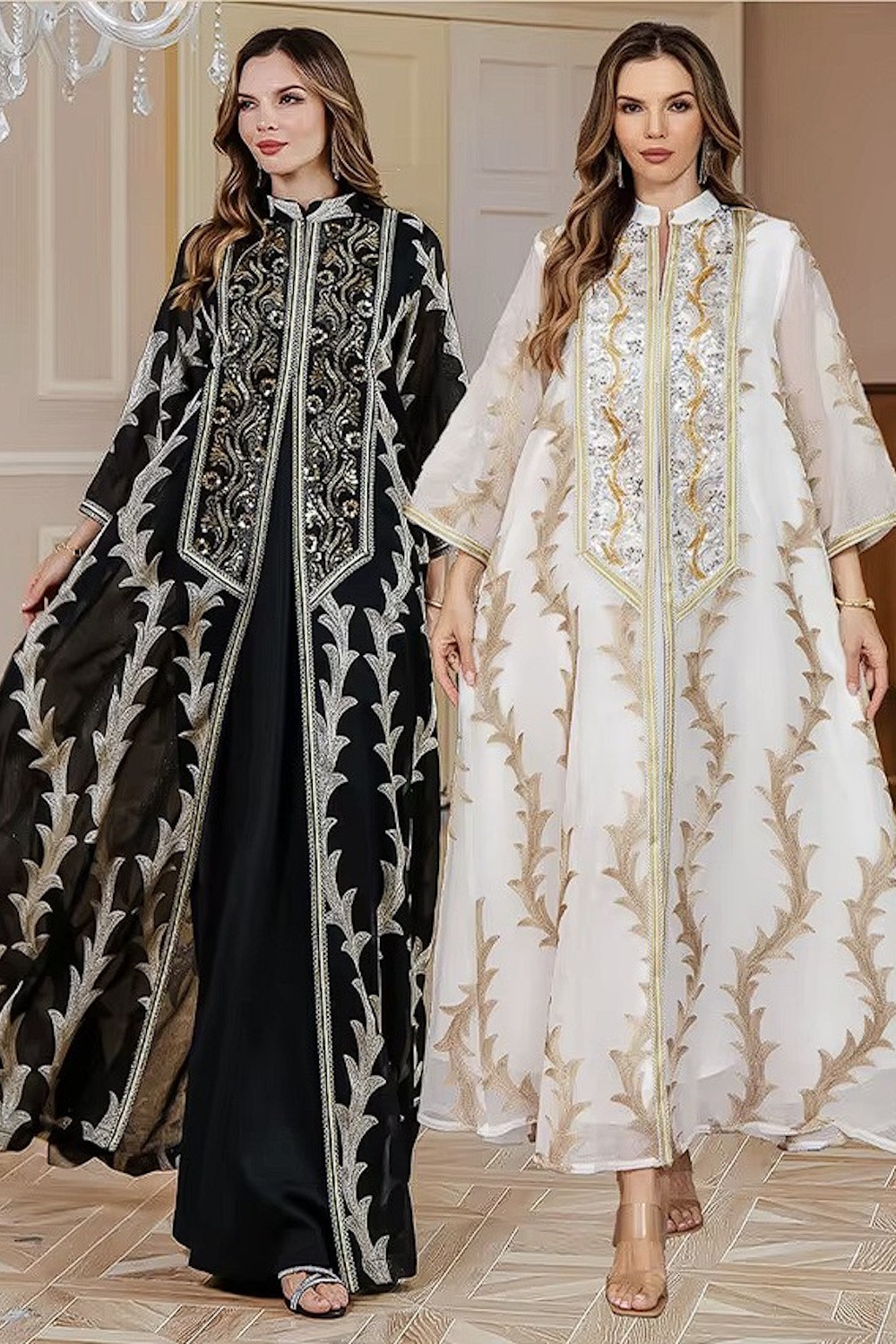 Robe orientale femme Sultane Velours – Élégance raffinée