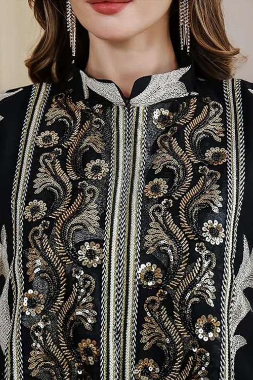 Robe orientale femme Sultane Velours – Élégance raffinée