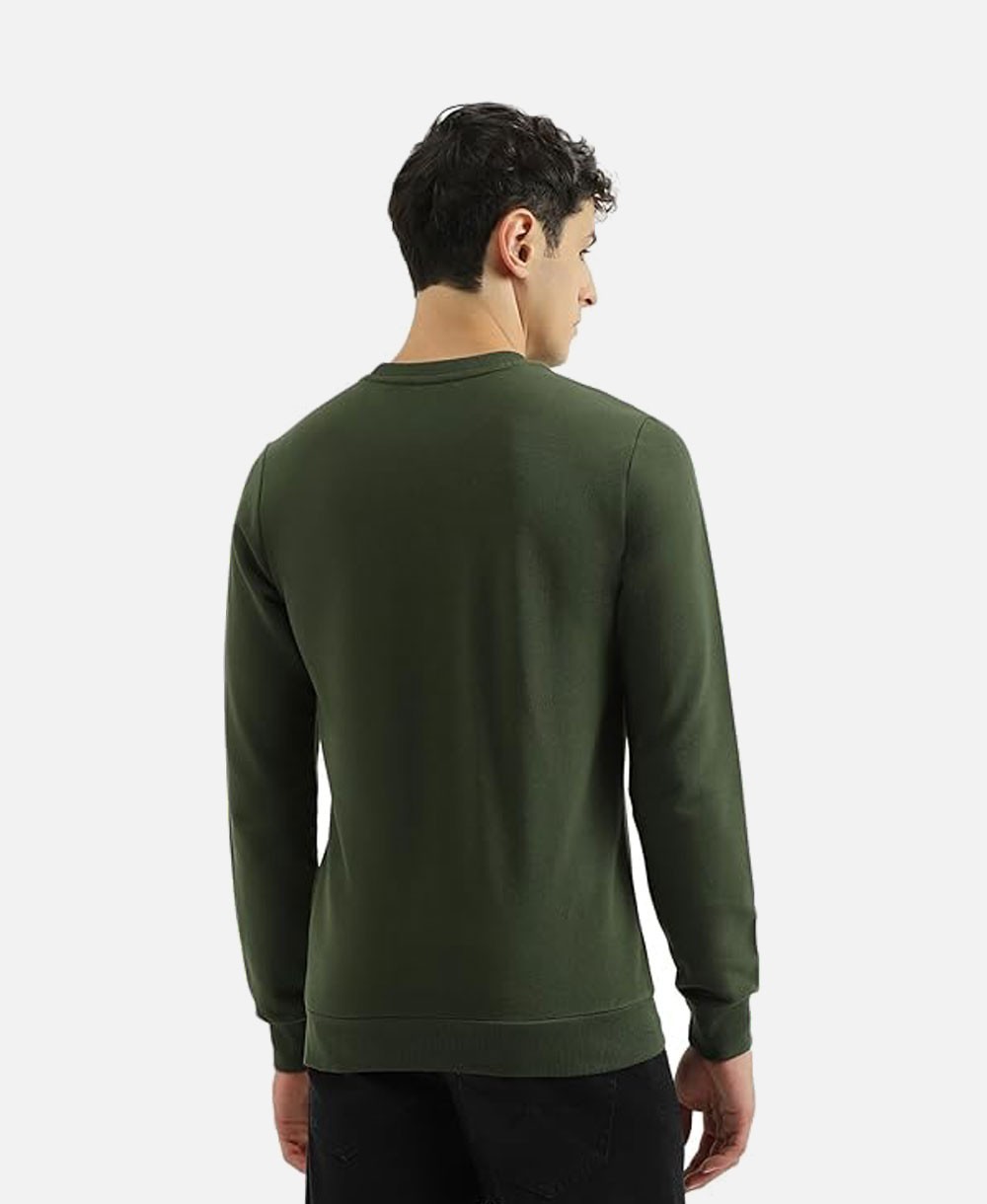 Benetton Regular Fit Round Neck Sweatshirt