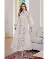 Robe orientale femme Or de Samarcande – Élégance raffinée