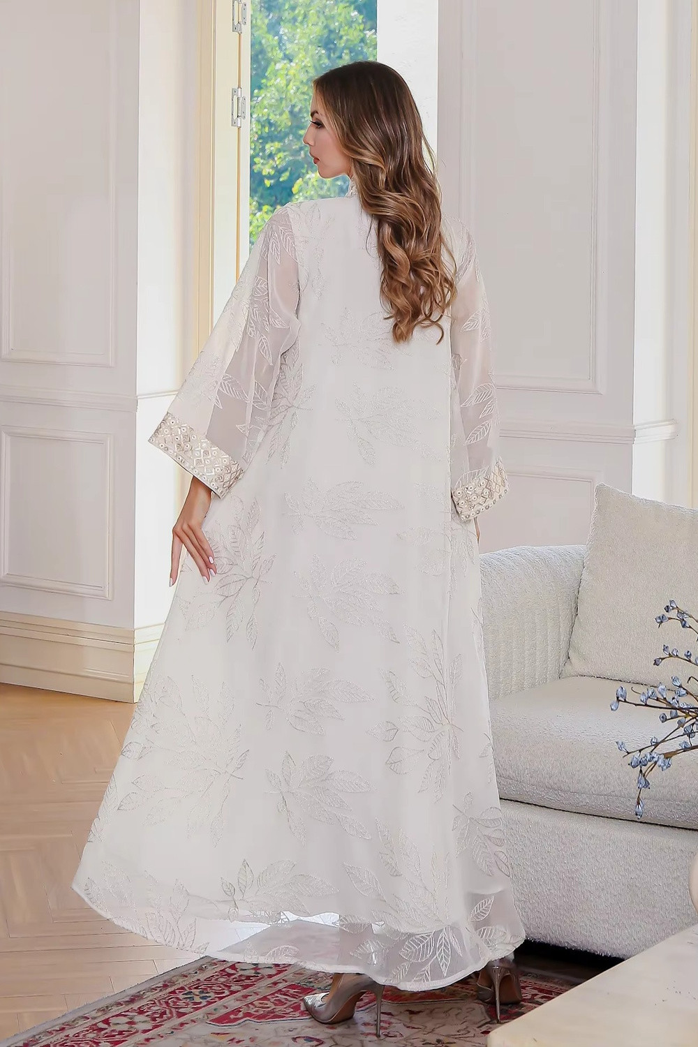 Robe orientale femme Or de Samarcande – Élégance raffinée