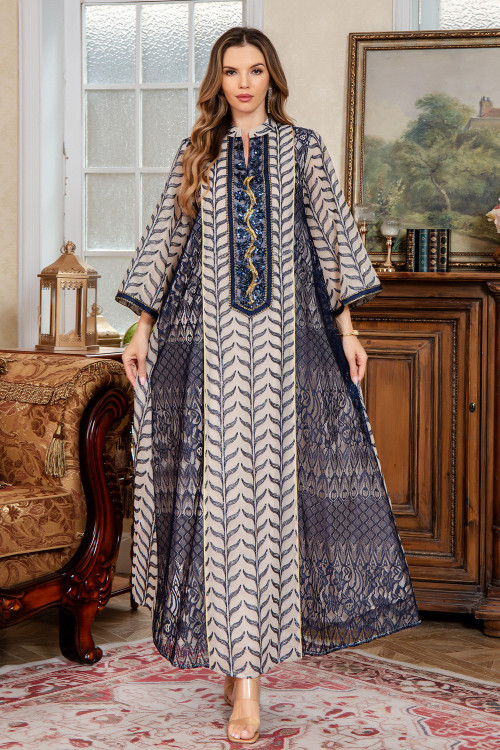 Robe orientale femme Nuit de Dentelle – Élégance raffinée