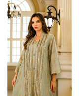 Robe orientale femme Lilas de Perle – Élégance raffinée