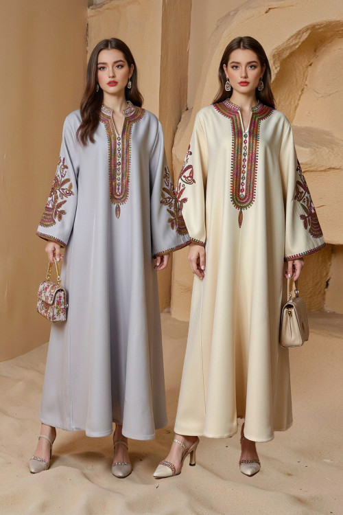 Robe orientale femme Majesté d’Orient – Élégance raffinée