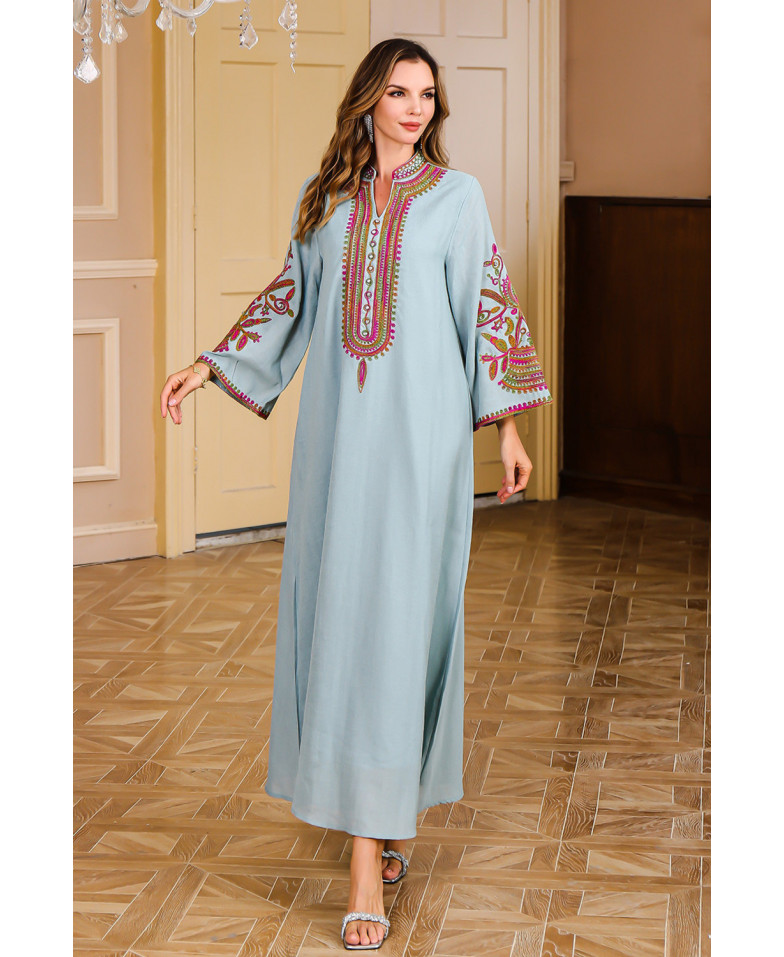 Robe orientale femme Ciel d’Atlas – Élégance raffinée