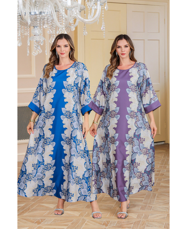 Robe Évasée Élégance Florale - Zayphir