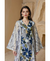 Kaftan Élégance Florale - Style et Confort