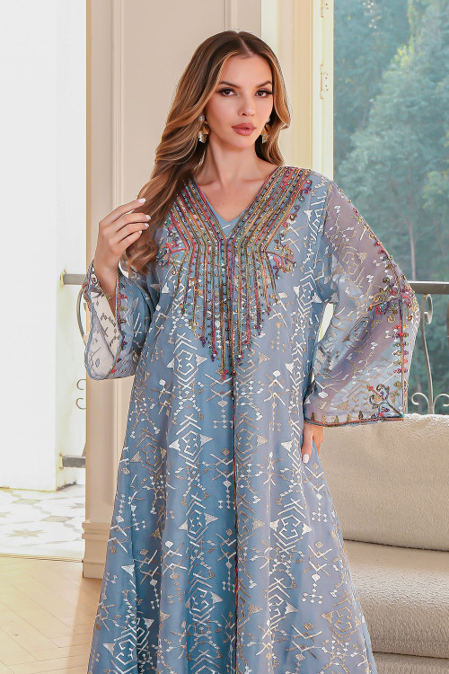 Robe orientale femme Etoile Précieuse – Élégance raffinée