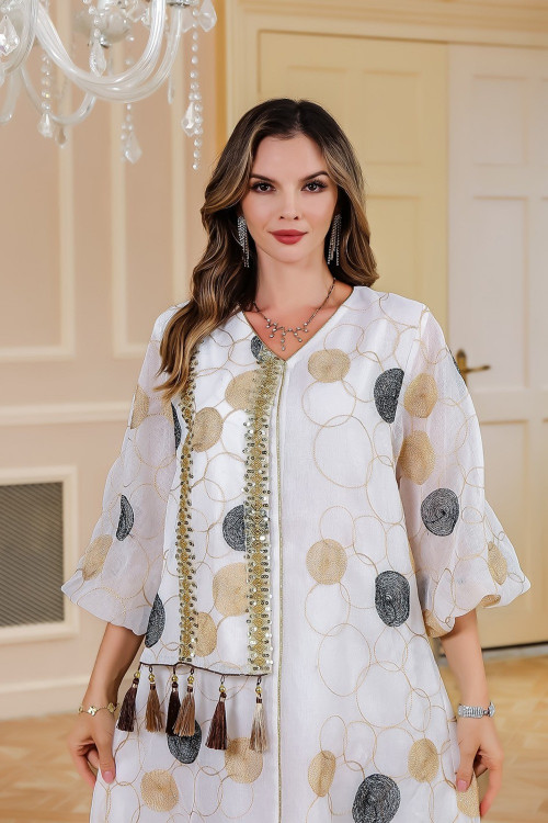 Robe orientale femme Perle du Désert – Élégance raffinée