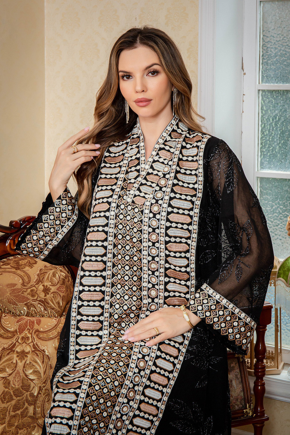 Robe orientale femme Palais Serein d’Orient – Élégance raffinée