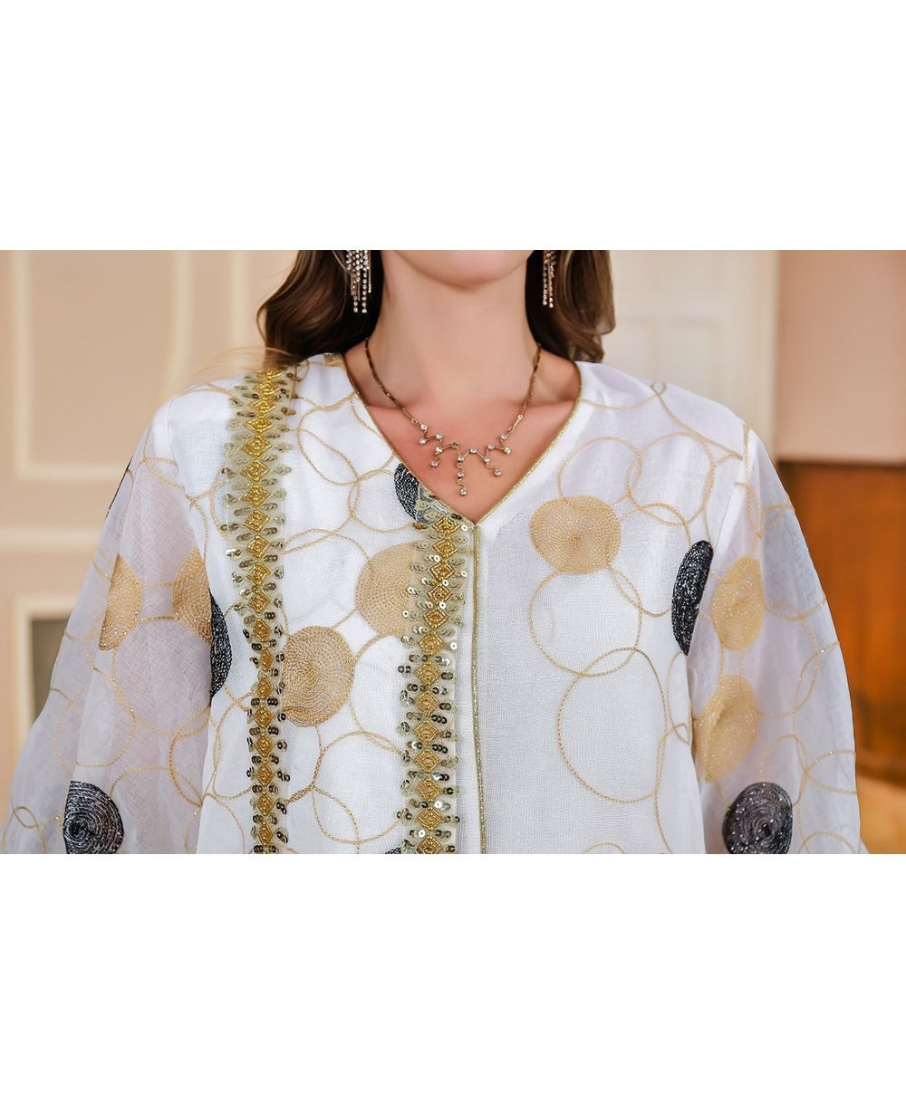 Tunique Élégance Brodée vue 6