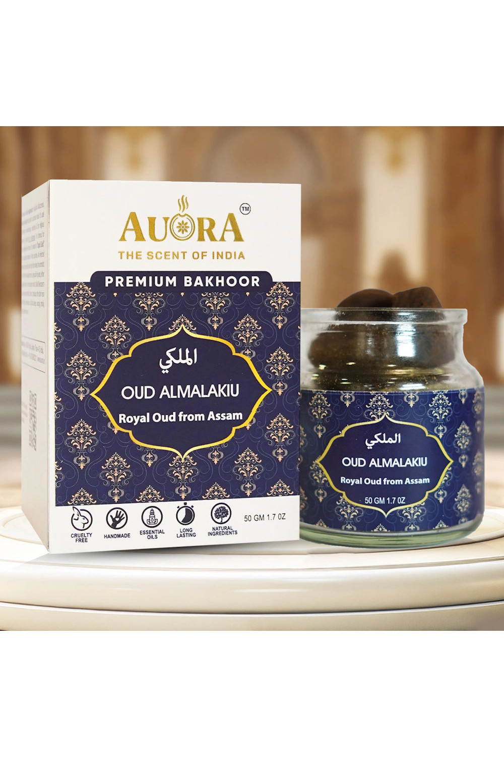Bakhoor Aurora Oud Almalakiyu Oud Royal & Bois d’Agar