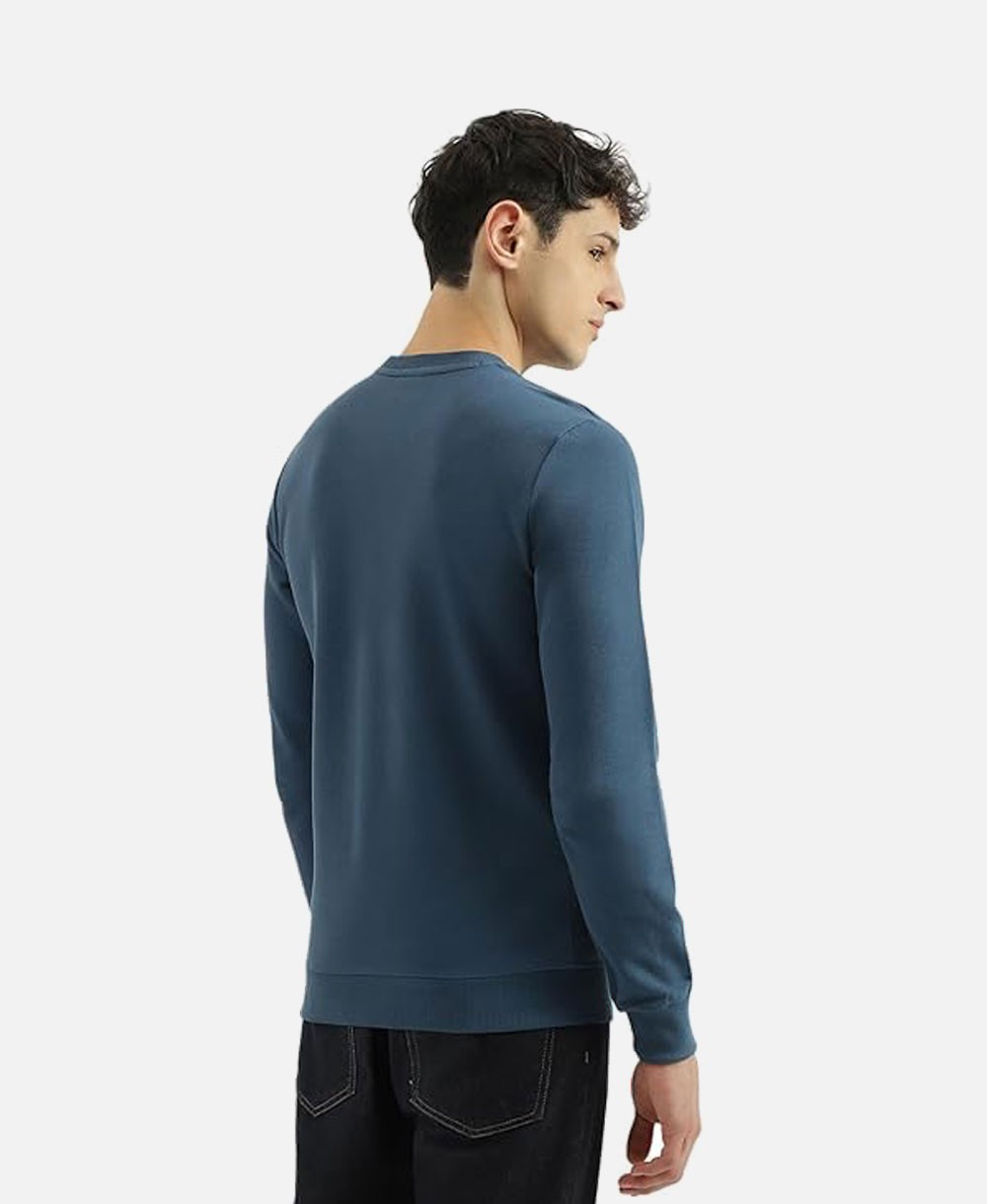 Benetton Regular Fit Round Neck Sweatshirt