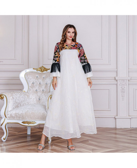 Robe Éthérée Broderie vue 1