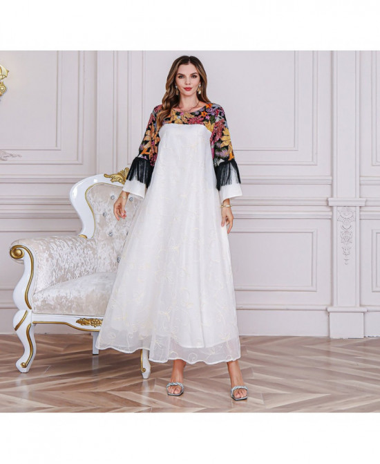 Robe Éthérée Broderie vue 2