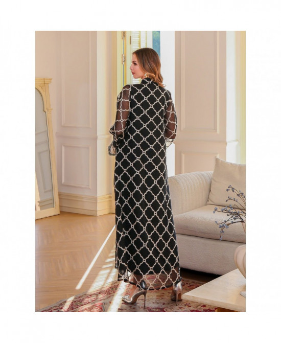 Robe Longue Élegance Orientale vue 1