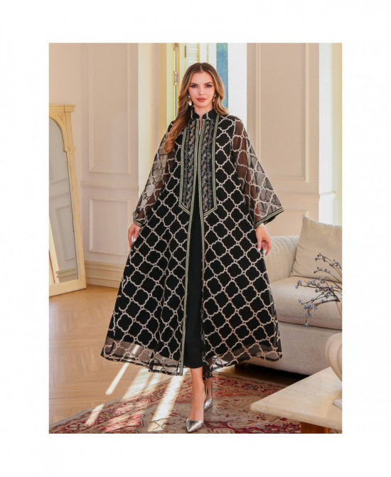 Robe Longue Élegance Orientale vue 8