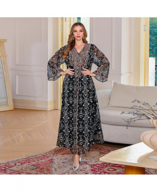 Robe Élégante Orientale vue 4