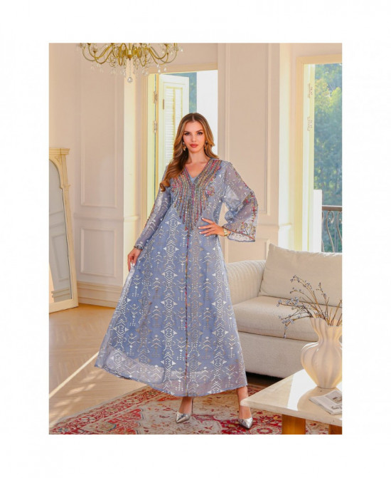 Robe Élégante Orientale vue 5