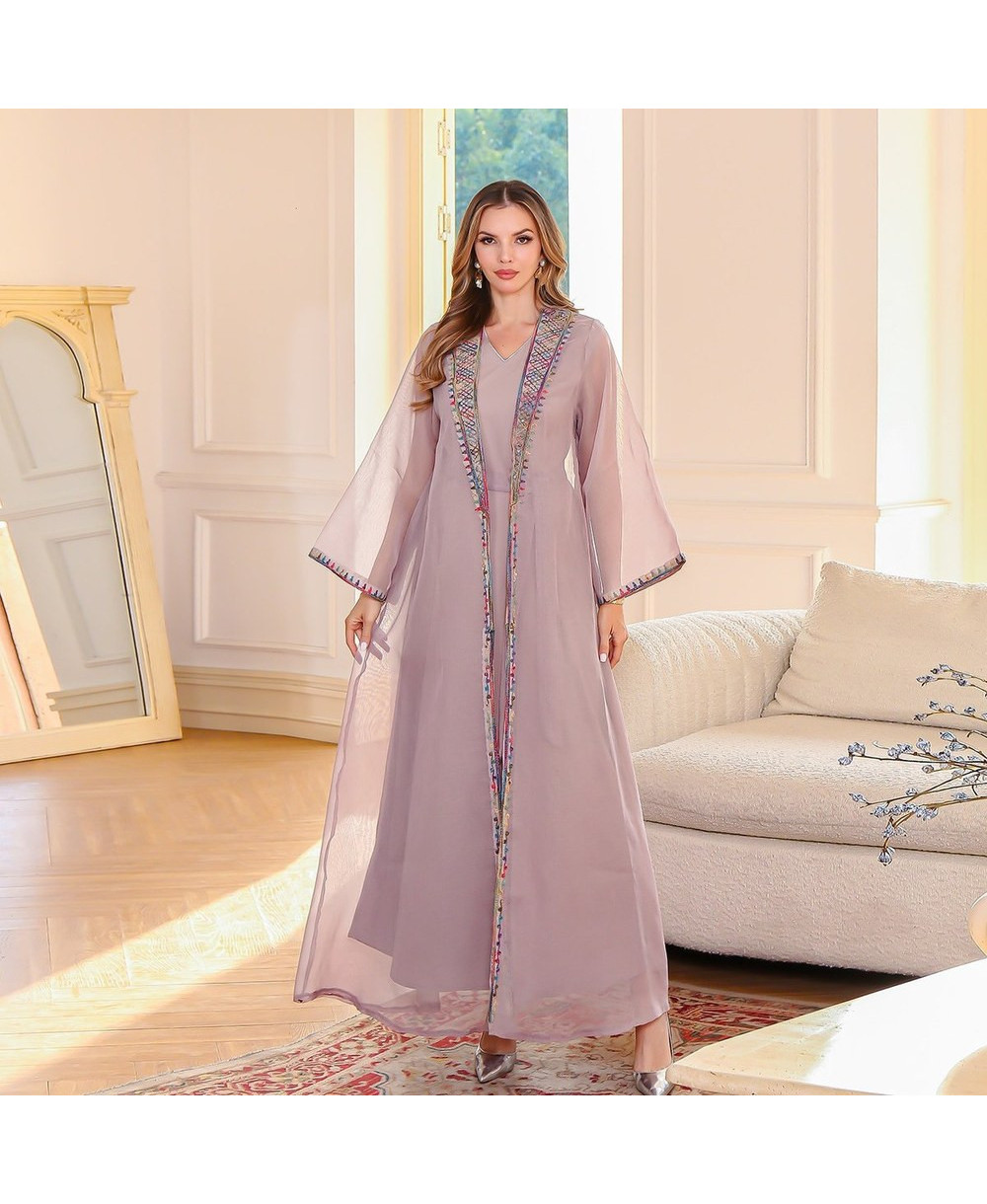 Abaya Élégance Bohème vue 1