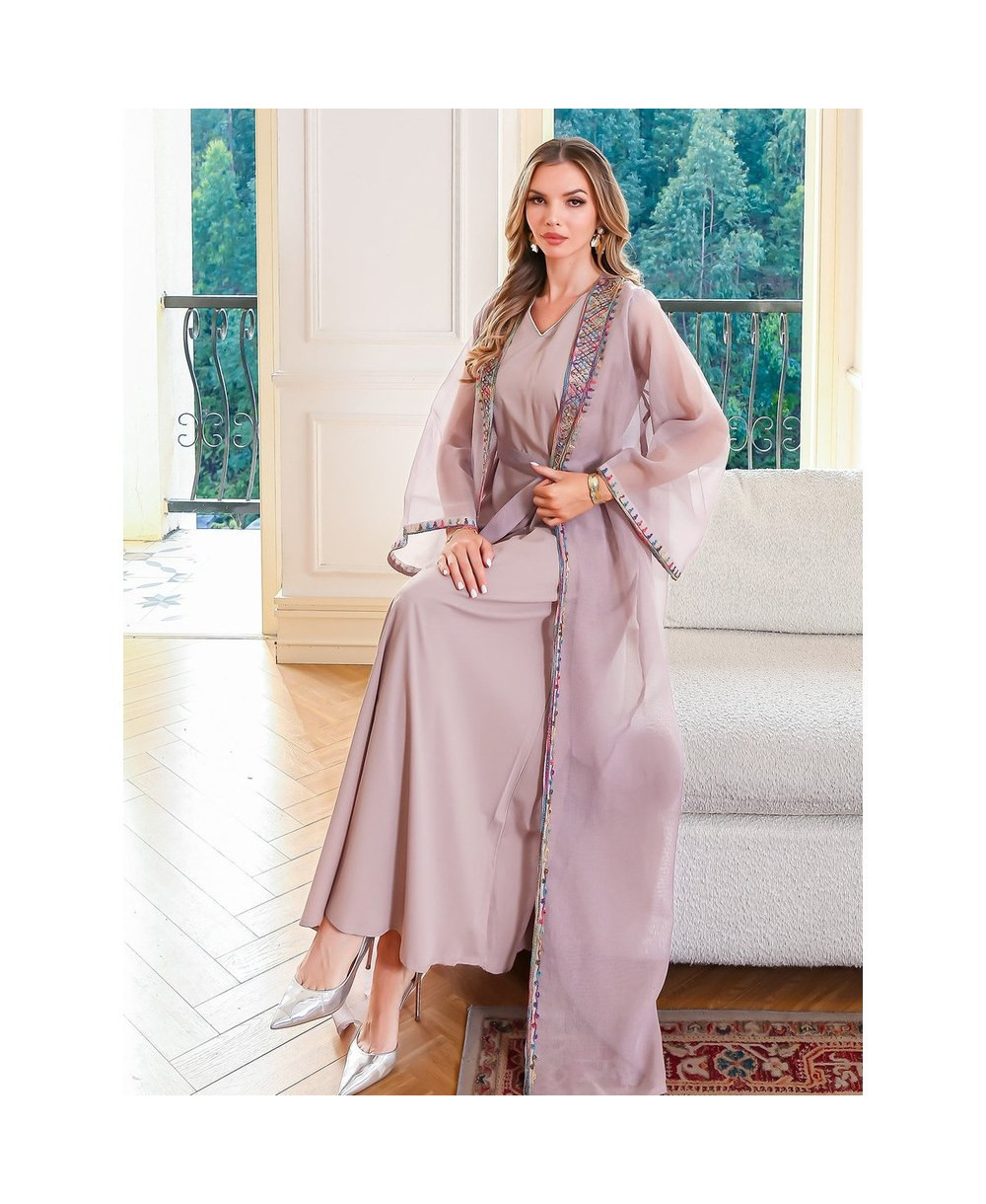 Abaya Élégance Bohème vue 2