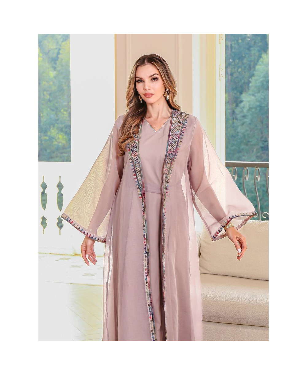 Abaya Élégance Bohème vue 4