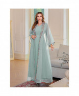 Abaya Élégance Bohème vue 5