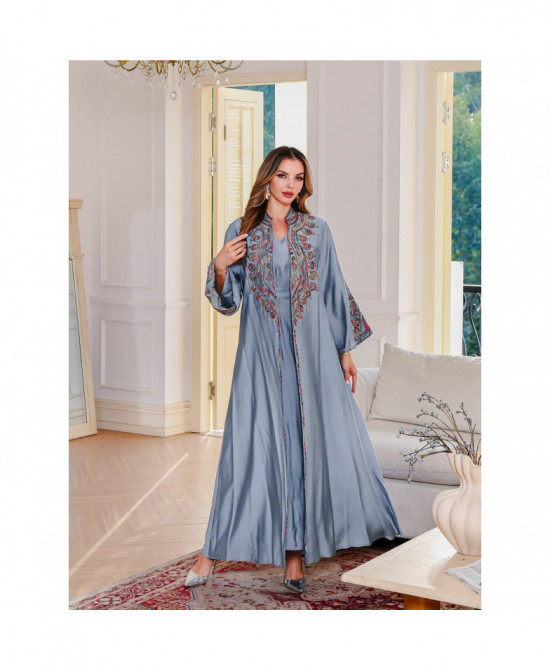 Robe Longue Élégance Orientale vue 3