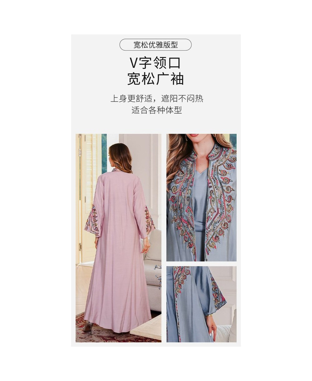 Robe Longue Élégance Orientale vue 4