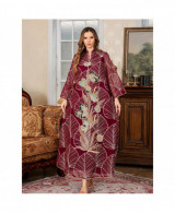 Caftan Élégance Florale vue 4