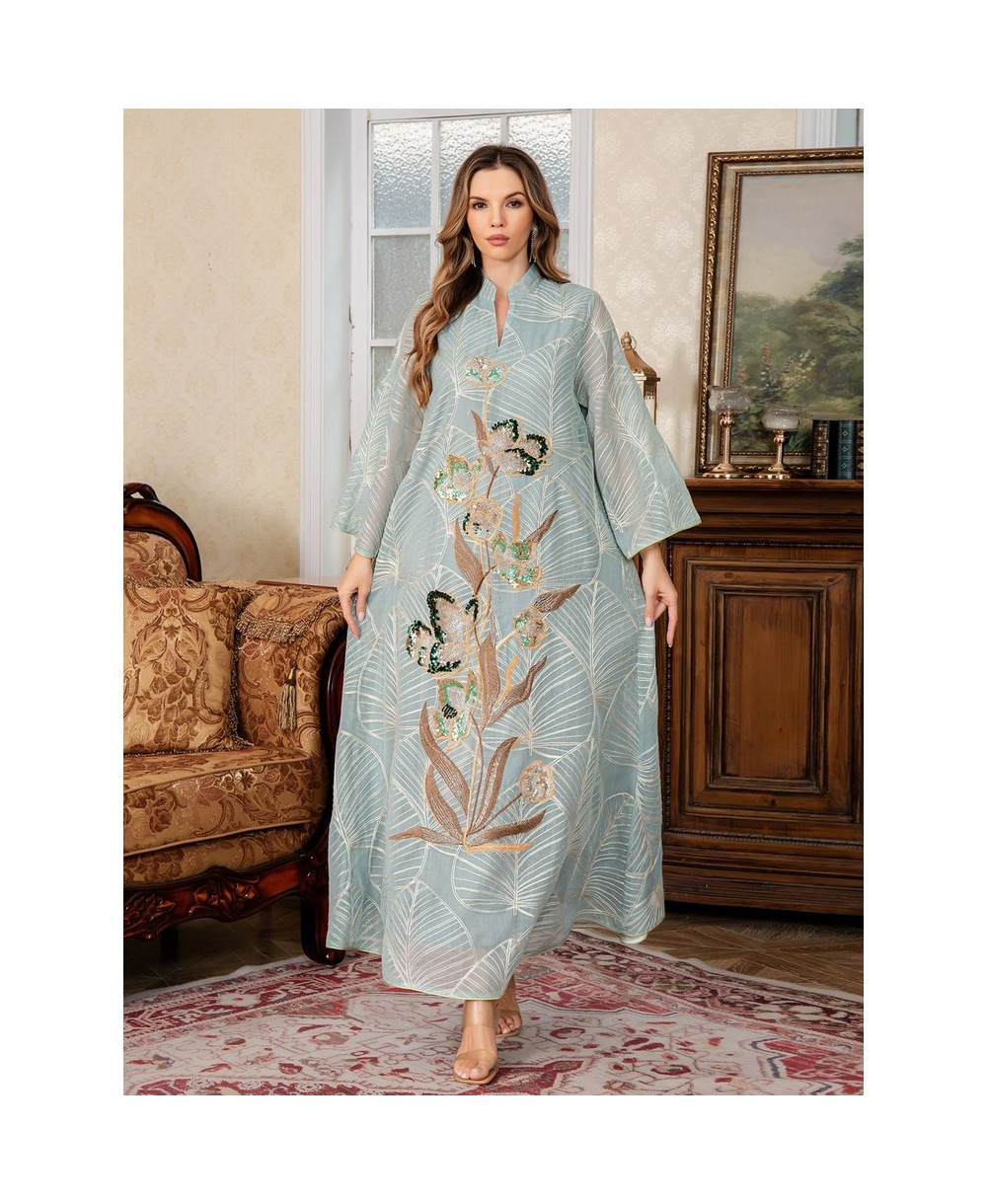 Caftan Élégance Florale vue 8