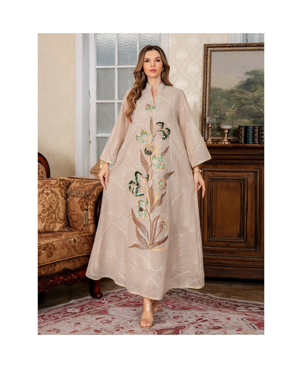 Caftan Élégance Florale vue 12