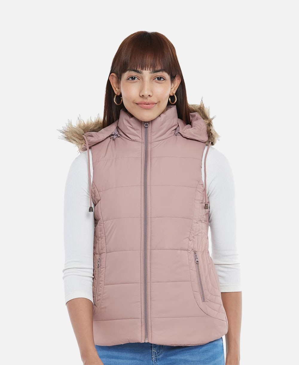 Latest Women Solid Casual Jacket