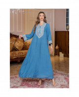 Robe Évasée Broderie vue 6