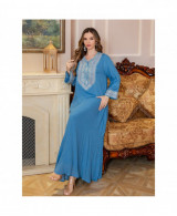 Robe Évasée Broderie vue 9