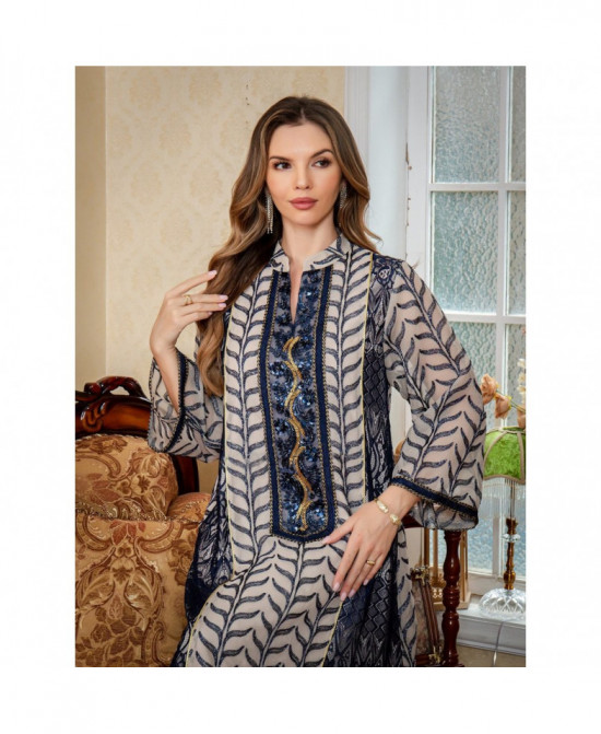 Caftan Élégance Orientale vue 3