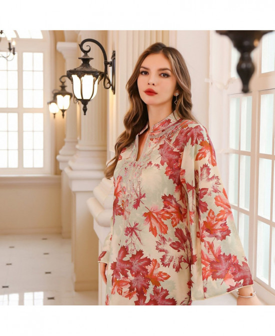 Tunique Feuilles Élégantes vue 8