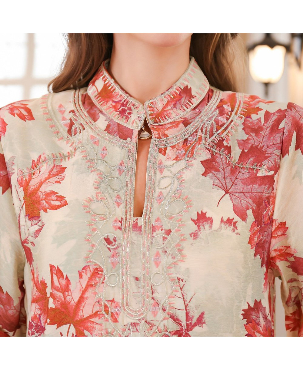 Tunique Feuilles Élégantes vue 9