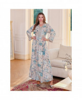 Robe Maxi Florale Élégante vue 3
