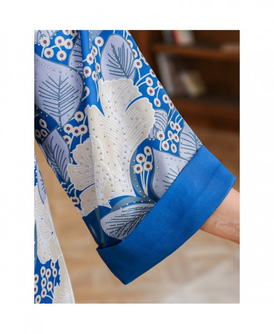 Robe Évasée Élégance Florale vue 13