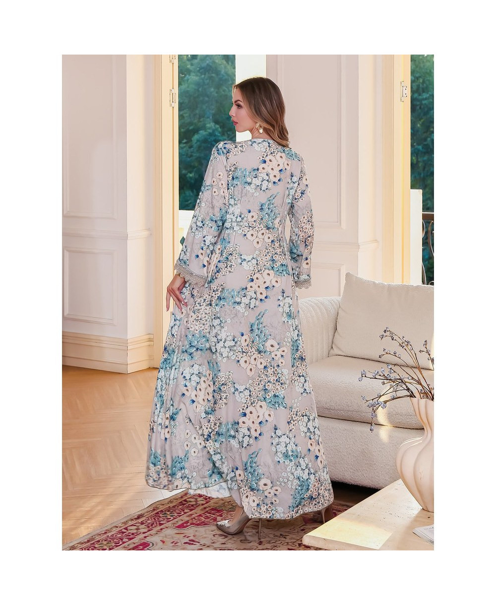Robe Maxi Florale Élégante vue 4