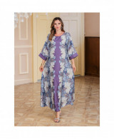 Robe Évasée Élégance Florale vue 15