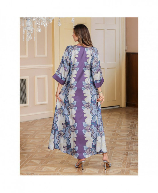 Robe Évasée Élégance Florale vue 16