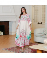 Robe Élégance Fleurie vue 2