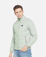 Men's Solid Full Sleeve Baseball Collar Windcheater  Jacket