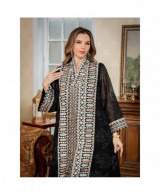 Robe Élégante en Polyester Fluide